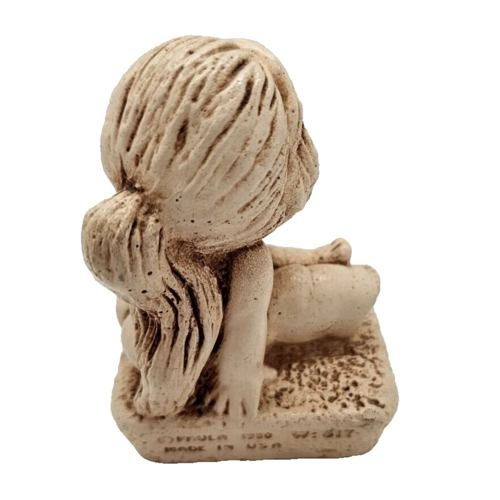 Vintage PAULA Figurine W 617 In Case I Haven't Told You Lately.....Made in USA
